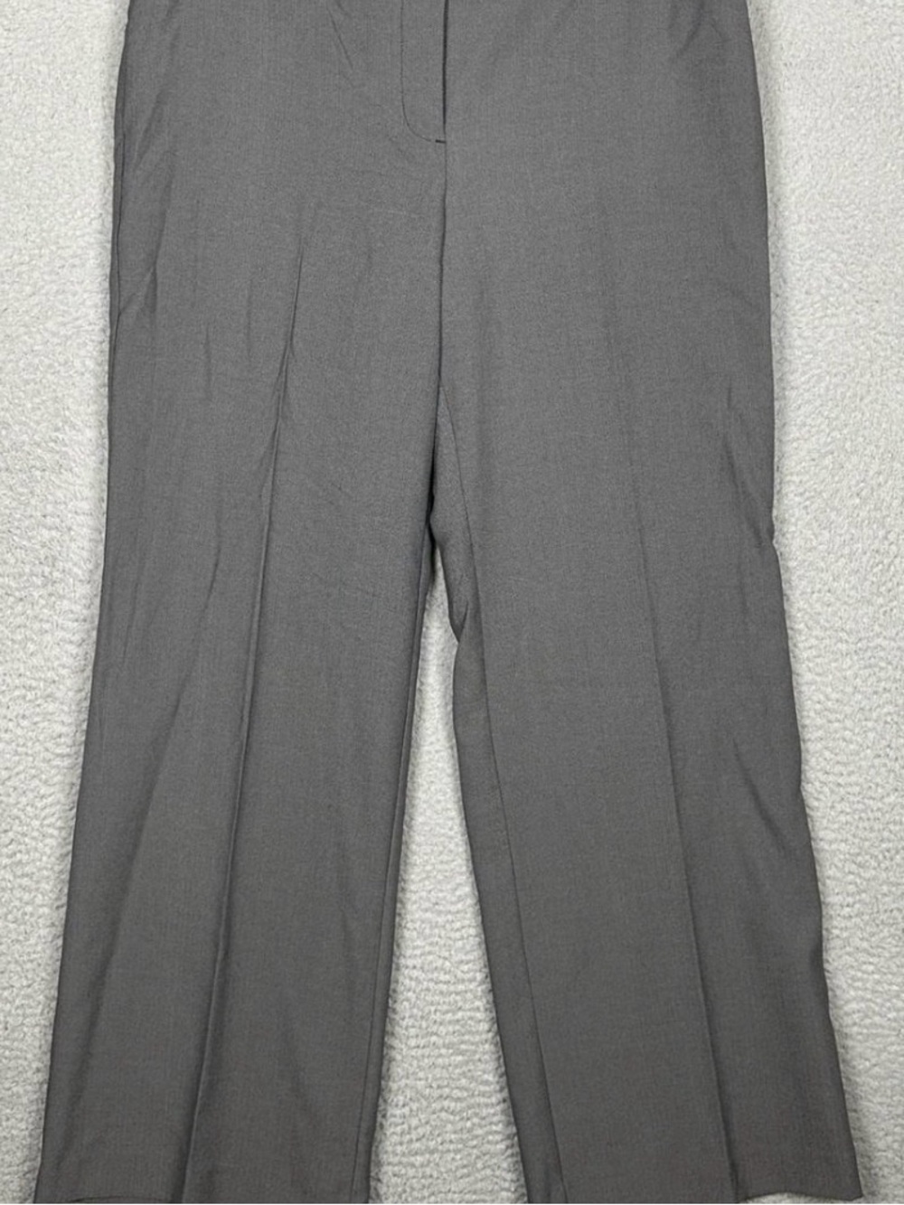 Men's Gray Dress Pants - Classic Straight Fit